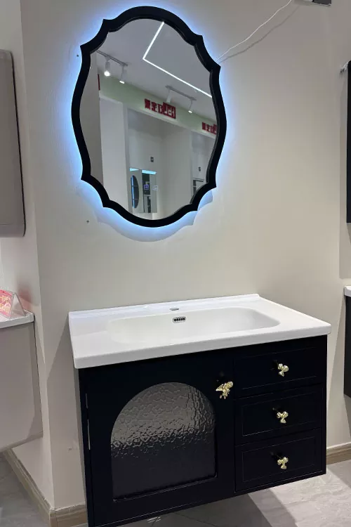 PVC Bathroom Vanity with Mirror