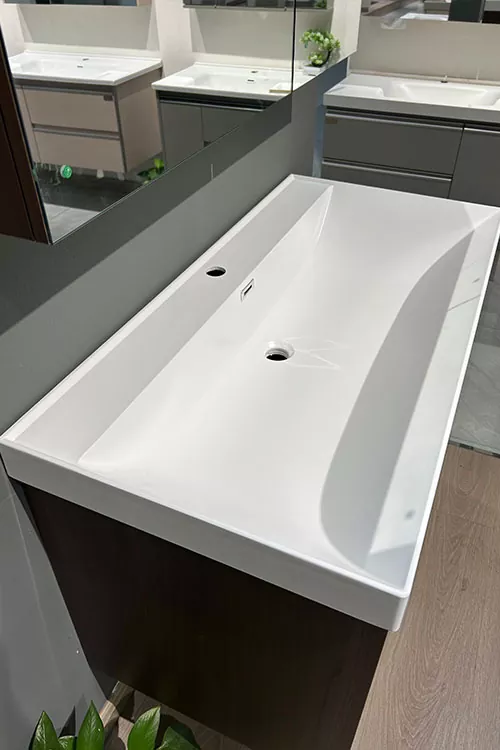 Modern Minimalist Bathroom Countertop Sink