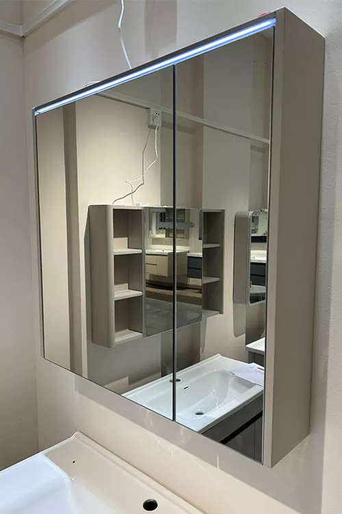 Recessed Bathroom Mirror Cabinet